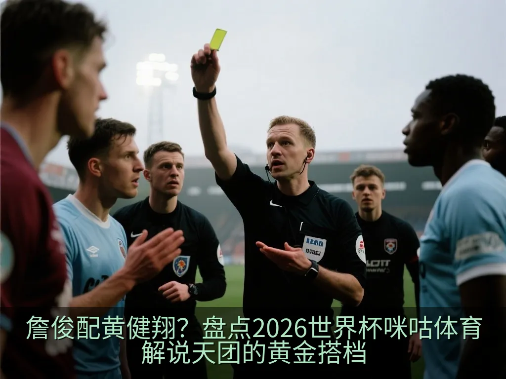 詹俊配黄健翔？盘点2026世界杯咪咕体育解说天团的黄金搭档